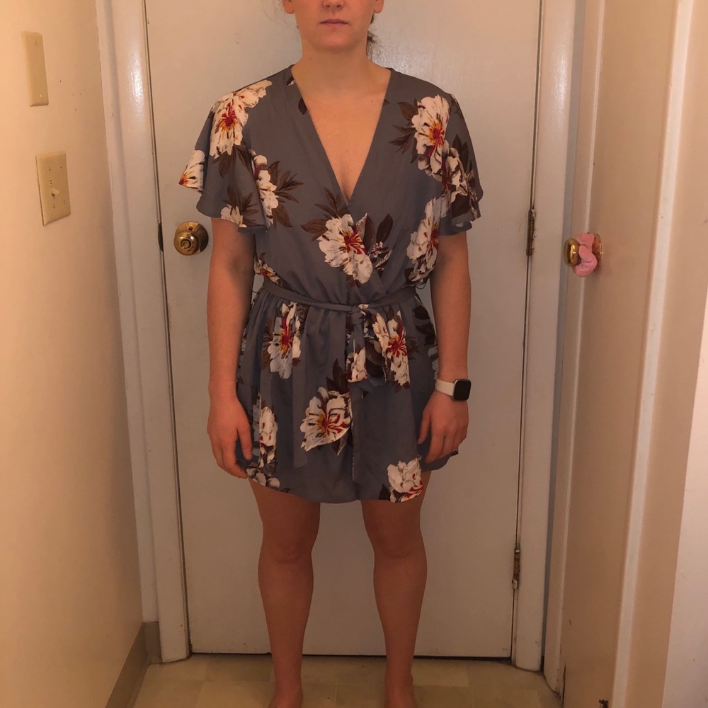 Floral romper!